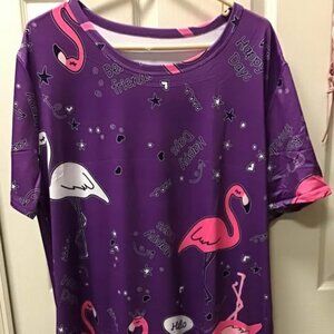 Ladies 1X  purple dress